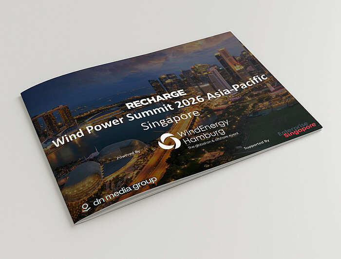 Mockup/Title: Event Brochure RECHARGE Wind Power Summit APAC 2026