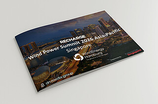 Mockup/Title: Event Brochure RECHARGE Wind Power Summit APAC 2026