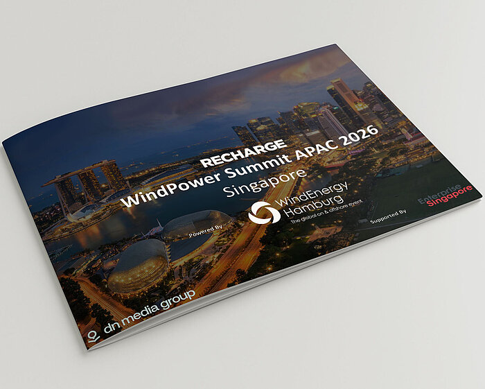 Mockup/Title: Event Brochure RECHARGE Wind Power Summit APAC 2026