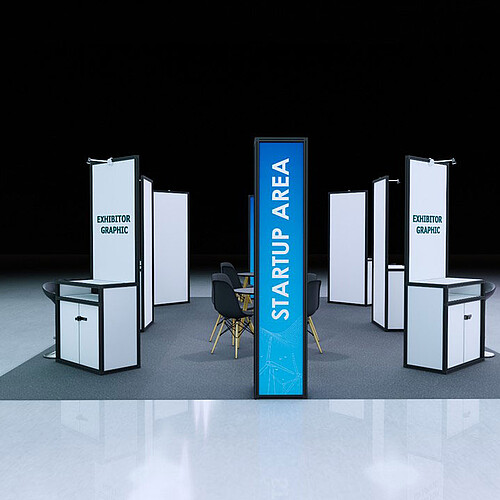 All-inclusive package: Startup Area | Schematic illustration